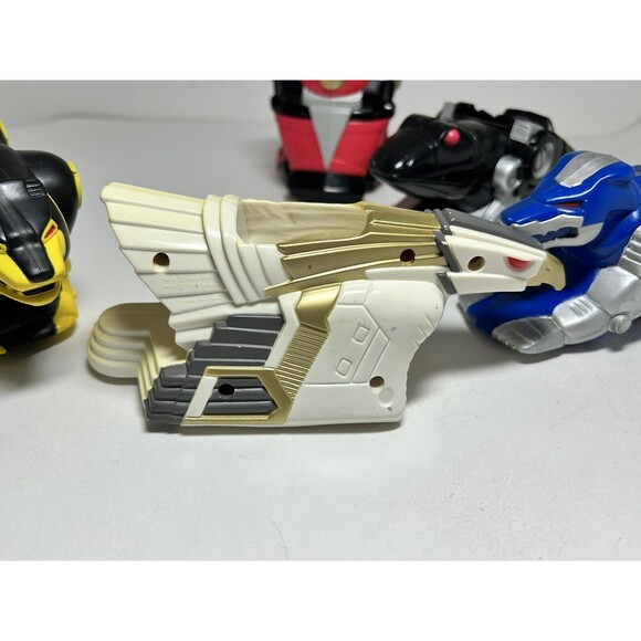 Vintage 1995 McDonald’s Mighty Morphin Power Rangers The Movie Vehicle Lot of 5 - Picture 5 of 16